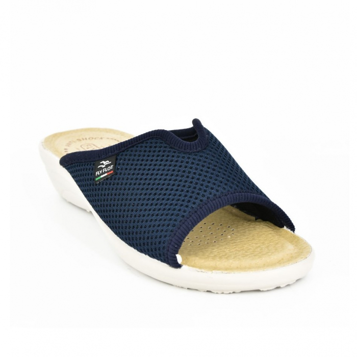 Papuci confortabili Fly Flot 168 navy [2]