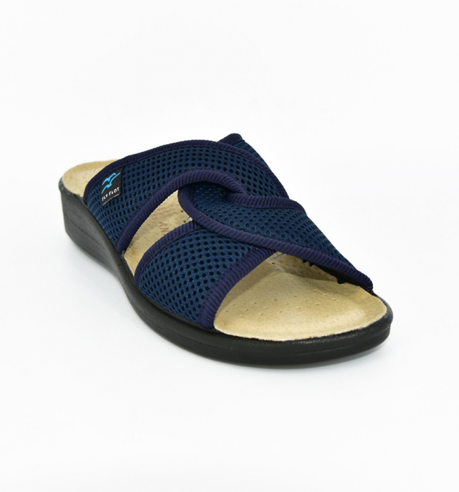 Papuci confortabili Fly Flot 222 navy [1]