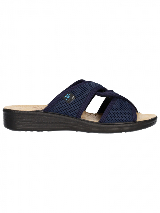 Papuci confortabili Fly Flot 222 navy [3]
