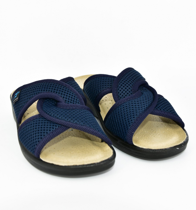 Papuci confortabili Fly Flot 222 navy [4]