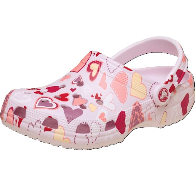 Saboti Crocs Classic 209682 pink milk/hearts [6]