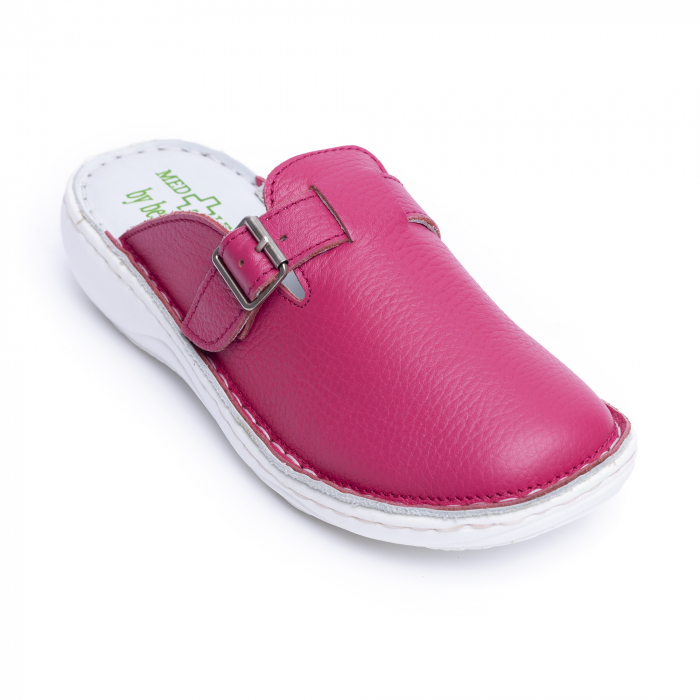 Saboti de piele Medline 127 pink [2]