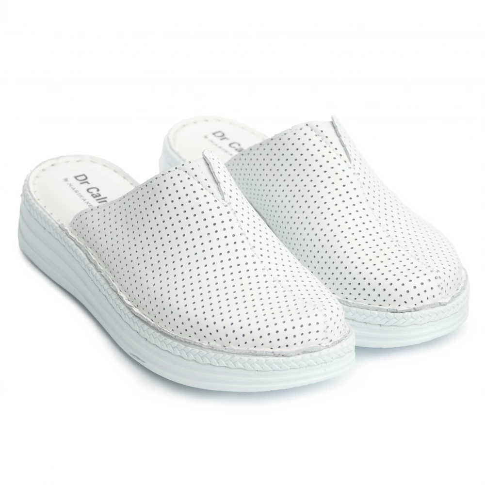 Saboti piele naturala 7011 alb [3]