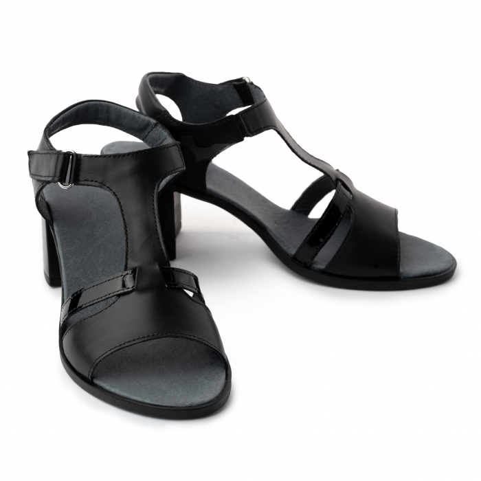 Sandale din piele naturala 260 negru [4]