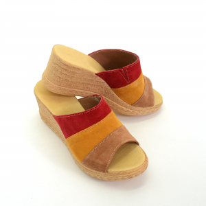 Papuci din piele naturala 304 Color [2]