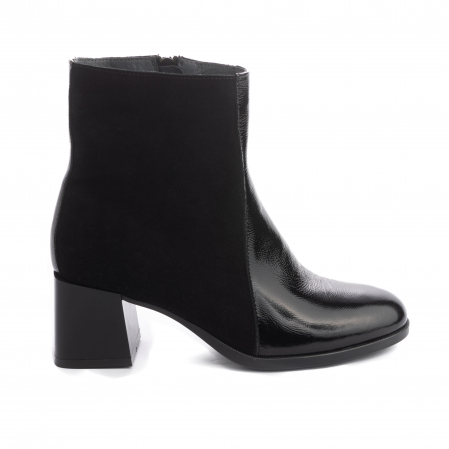 Botine piele 628 negru [0]