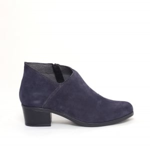 Botine piele Mark 558 bleumarin velur [5]