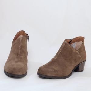 Botine piele Mark 558 Maro Velur [0]