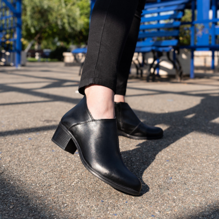 Botine piele Mark 558 Negru [1]