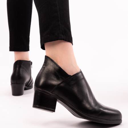 Botine piele Mark 558 Negru [4]