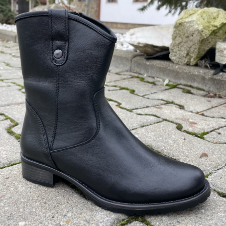 Cizme piele naturala 334 negru [0]