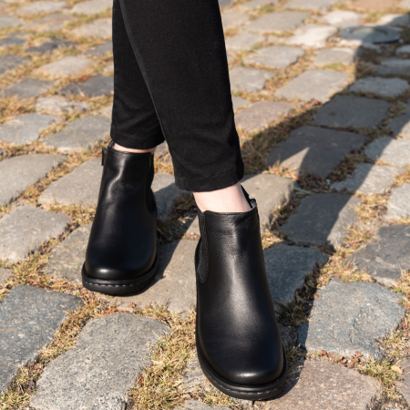 Ghete din piele 562 Negru [0]