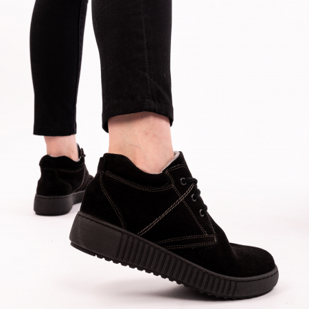 Ghete din piele 571 Negru [2]