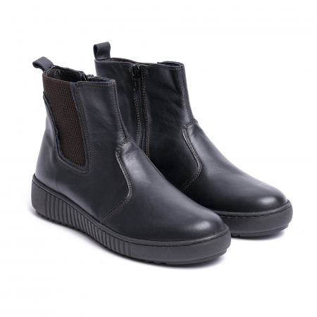 Ghete din piele 582 negru [2]