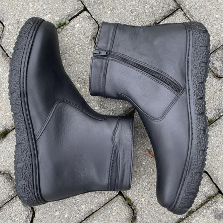 Ghete din piele naturala 937 Negru [2]