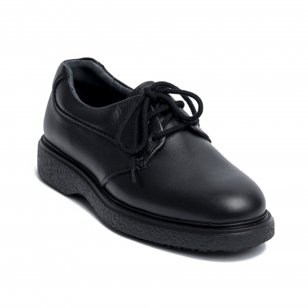 Pantofi casual din piele naturala 1036 negru [0]