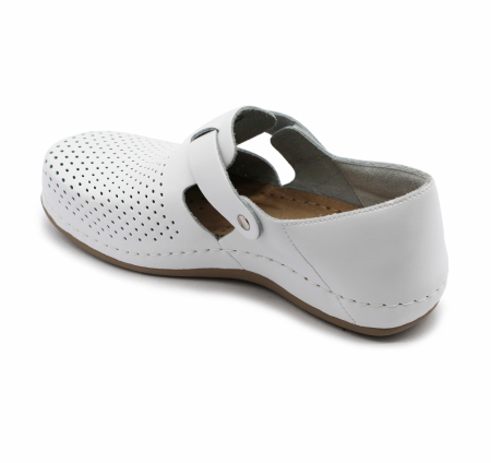Pantofi dama Leon 959 alb [1]