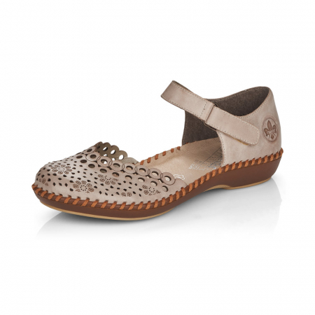 Pantofi de piele naturala Rieker M1656-62 [5]