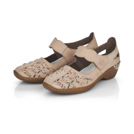 Pantofi de piele naturala Rieker 48369-60 [2]
