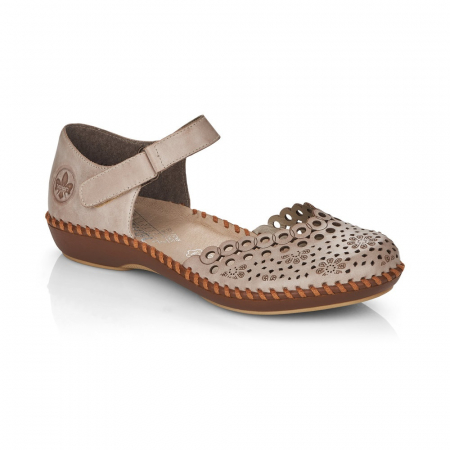 Pantofi de piele naturala Rieker M1656-62 [0]