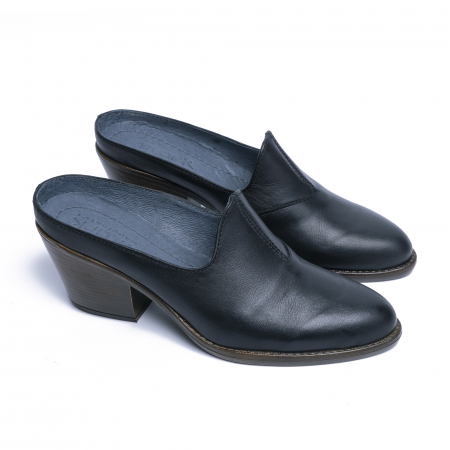 Pantofi din piele naturala 001 negru [0]