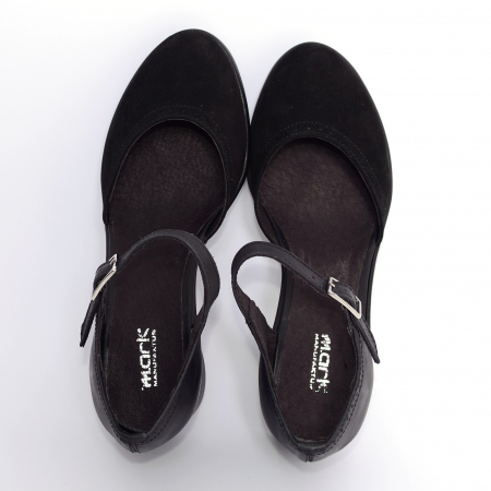 Pantofi din piele naturala 216 Negru [1]