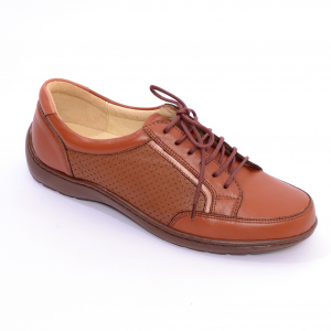 Pantofi piele Medline Confort 446 Maro [0]