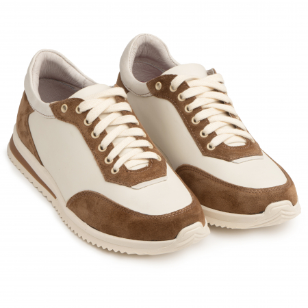 Pantofi casual confortabili - Pantofi piele naturala 647 bej