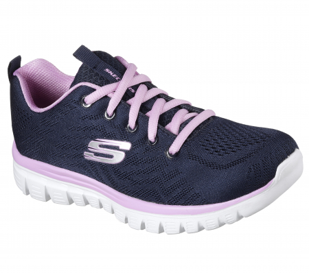 Skechers GRACEFUL-GET CONNECTED 12615-NAVY-PINK [1]