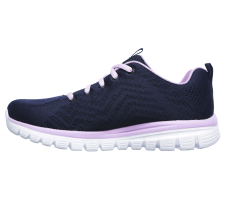 Skechers GRACEFUL-GET CONNECTED 12615-NAVY-PINK [4]