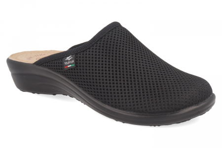 Papuci de casa - Papuci confortabili Fly Flot 030 Negru