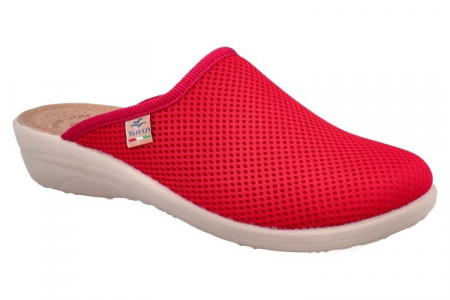 Papuci de casa - Papuci confortabili Fly Flot 030 Rosu