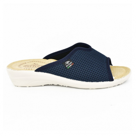 Papuci de casa - Papuci confortabili Fly Flot 168 navy