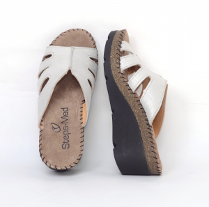 Papuci din piele naturala 6080 Grey [2]