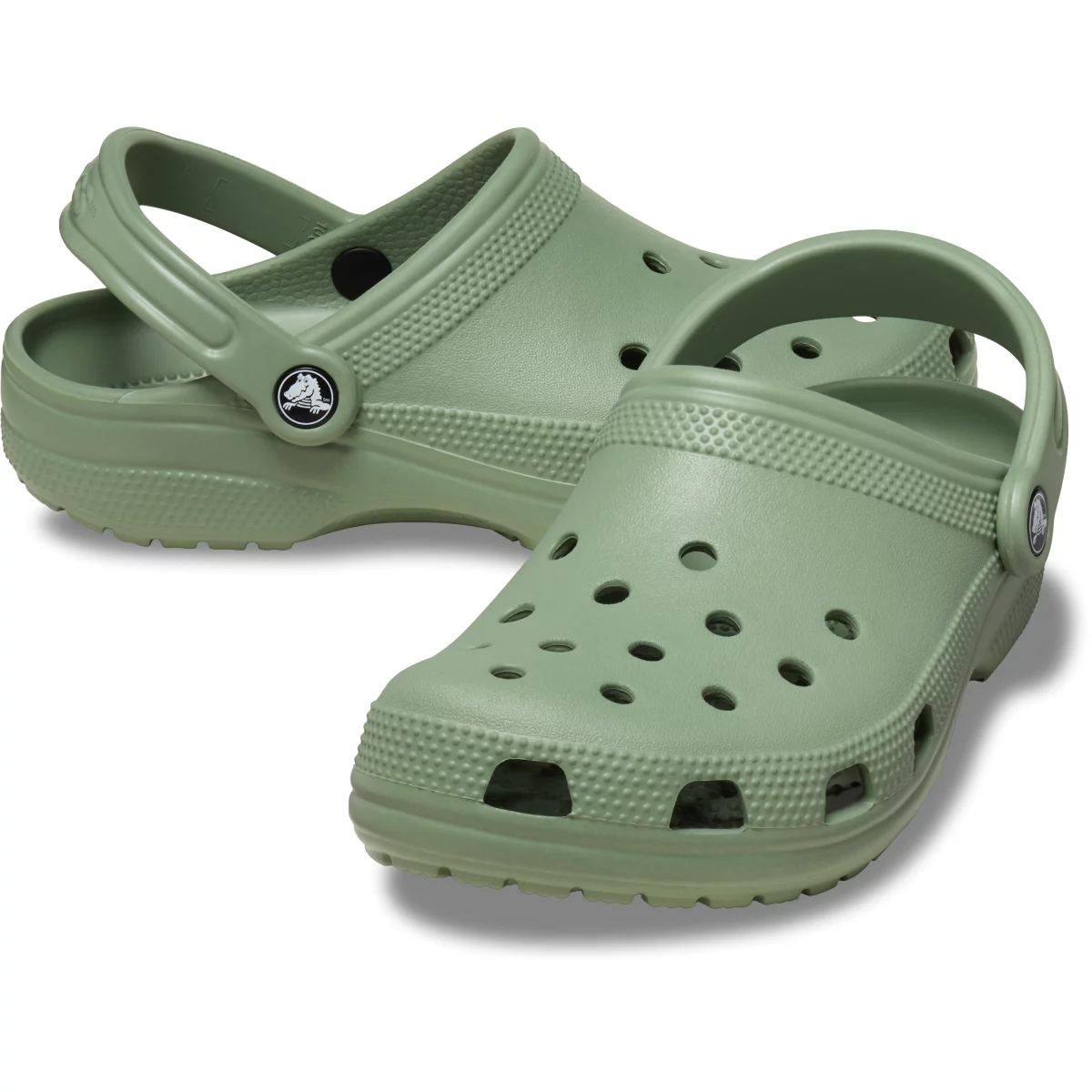 Papuci de casa - Saboti Crocs Classic 10001 moss
