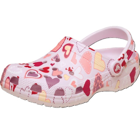 Saboti Crocs Classic 209682 pink milk/hearts [5]