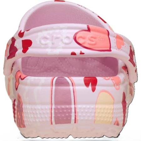 Saboti Crocs Classic 209682 pink milk/hearts [7]