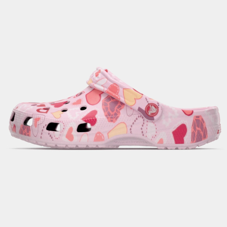Saboti Crocs Classic 209682 pink milk/hearts [4]