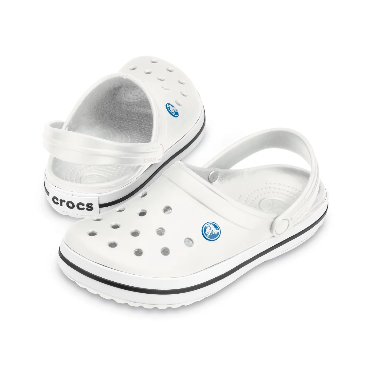 Saboti medicali - Saboti Crocs Crocband 11016 alb