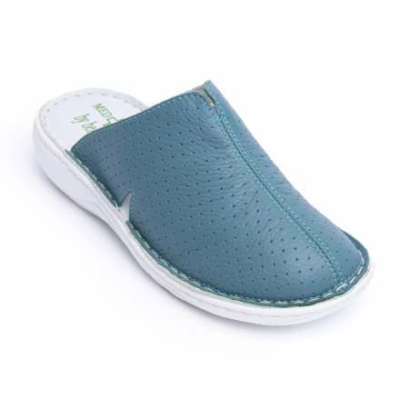 Saboti de piele Medline 438 turcoaz [1]