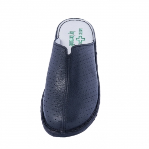 Saboti de piele Medline 438 Negru [2]