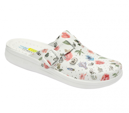 Saboti medicali - Saboti EcoBio 221155 alb floral