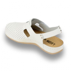 Saboti dama Leon 951 Alb [3]