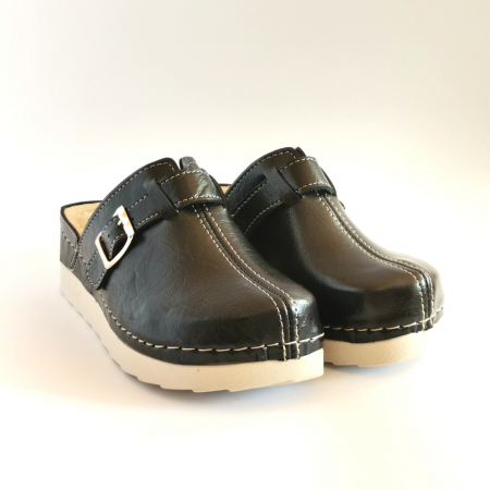 Saboti piele 343 negru [4]