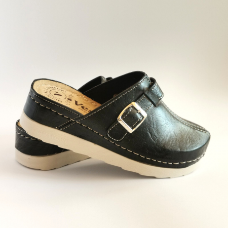 Saboti piele 343 negru [2]