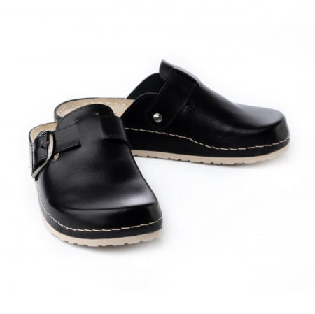 Saboti piele 328 negru [1]