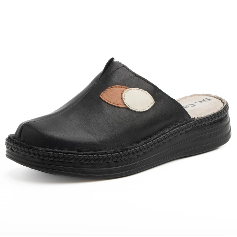 Saboti piele naturala 4059 negru [3]