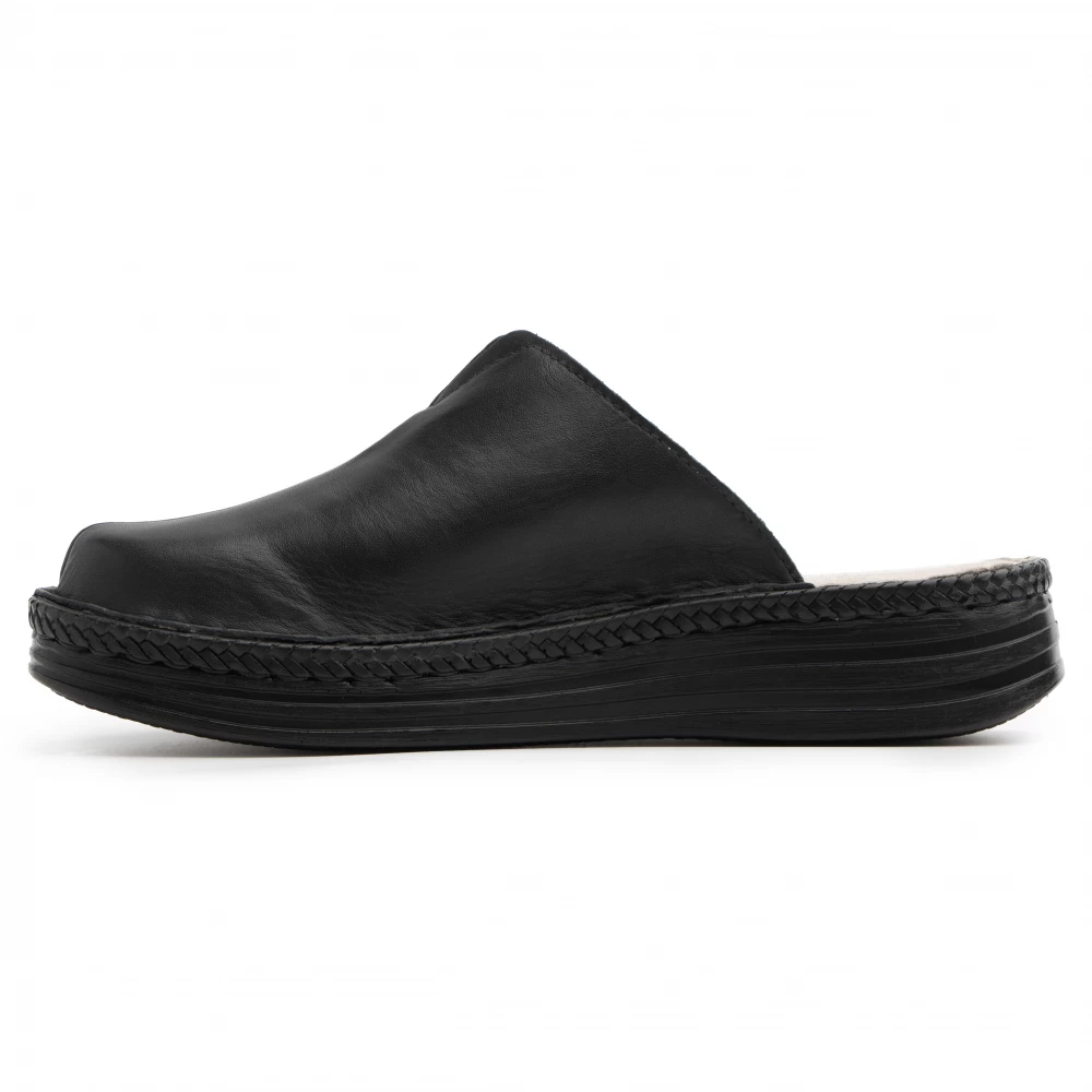 Saboti piele naturala 4059 negru [2]