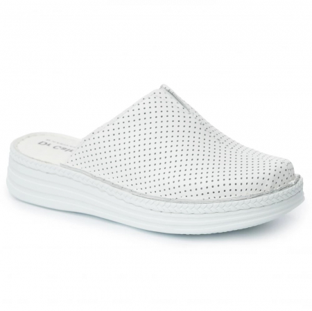 Saboti piele naturala 7011 alb [0]
