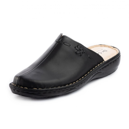 Saboti piele naturala 7200 negru [1]